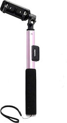 Remax P4 Selfie Stick με Bluetooth Ροζ Remax P4 Selfie Stick με Bluetooth Ροζ