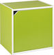 Cabinet Wall Color Cube Green 35x29.2x35cm