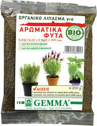 Gemma Granular Οργανικό λίπασμα για Αρωματικά φυτά 0.25kg