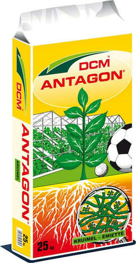 DCM Antagon Organic Granular Fertilizer Nitrogen, Phosphorus for Tomato Plants, Roses, Vegetables, Lawn, Flowering Plants, Fruit Trees, Conifers 25kg