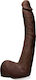 Doc Johnson Signature Cocks Isiah Maxwell Ultraskyn with Removable Vac-U-Lock Realistic Dildo with Balls and Suction Cup Chocolate 25cm