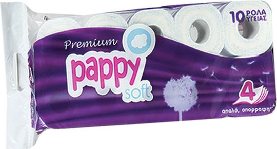 Pappy Soft Premium 10 Rollen 4 Blätter