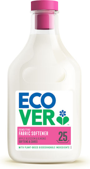 Ecover Condensed Fabric Softener Άνθη Μηλιάς & Αμύγδαλο 25 Measuring Cups