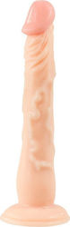 You2Toys European Lover Thin Glass Dildo With Suction Cup Flesh 18cm