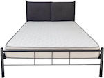 Κρεβάτι Διπλό Μεταλλικό Garbed lora 150x200cm