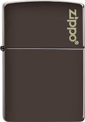 Zippo Classic Logo Windproof Lighter Flame in B...