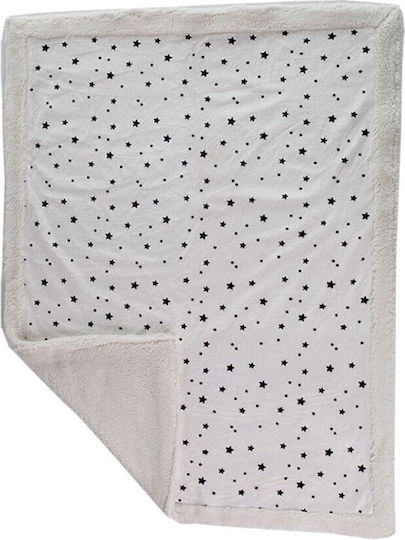Minene Decke Wickeltücher für Kinderzimmer Vlies Beige 75x100cm