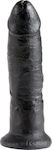 King Cock Dildo mit Saugnapf Schwarz 23cm