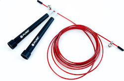 Pure2Improve Jump Rope with Ball Bearings Red 2.85m