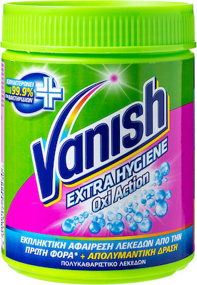 Vanish Καθαριστικό Λεκέδων Extra Hygiene Σκόνη 470gr