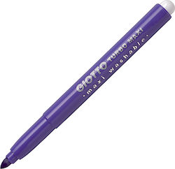 Giotto Turbo Maxi Washable Drawing Marker Thick Purple 000456035