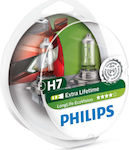 Philips Λάμπες Αυτοκινήτου LongLife EcoVision H7 Αλογόνου 12V 55W 2τμχ