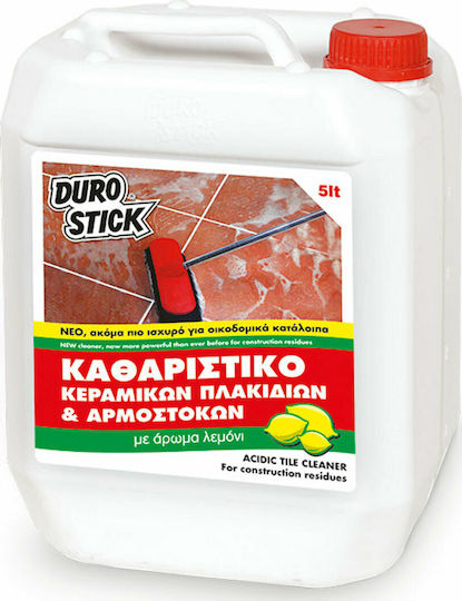 Durostick Acidic Почистване на подове Подходящ за Стави и Плочки 1x5л ΚΑΠΛ05