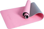 Pure2Improve Yoga/Pilates Mat Pink (173x58x0.6cm)