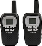 Olympia 1208 PMR Wireless Transceiver 0.5W with Monochrome Display Black 2pcs