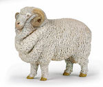 Papo Miniature Toy Merino Sheep 6.5cm.