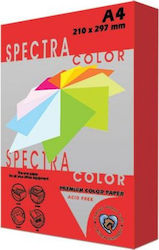 Spectra Color Χαρτί Εκτύπωσης A4 80gr/m² 500 φύλλα Κόκκινο