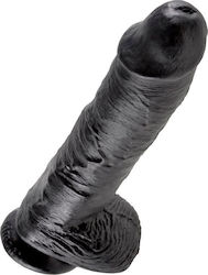 King Cock Ρεαλιστικό Dildo με Όρχεις και Βεντούζα 25cm