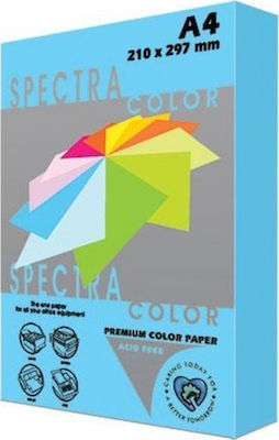 Spectra Color Χαρτί Εκτύπωσης A4 80gr/m² 500 φύλλα Τιρκουάζ