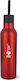 Bialetti Thermal Bottle Μπουκάλι Θερμός Ανοξείδωτο BPA Free 750ml Κόκκινο με Καπάκι-Θηλιά (Loop)