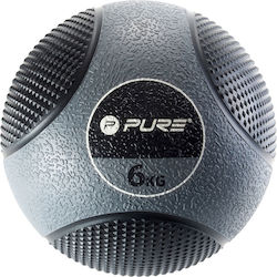 Pure2Improve Μπάλα Medicine 6kg σε Μαύρο Χρώμα