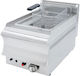 Visvardis Fryer Gas 12kW Capacity 20lt 40x90x32cm Catrine FG 20