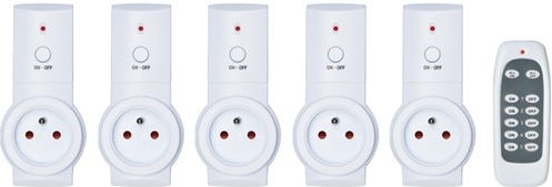 Geti RCS111 Single Power Socket White (5τμχ)