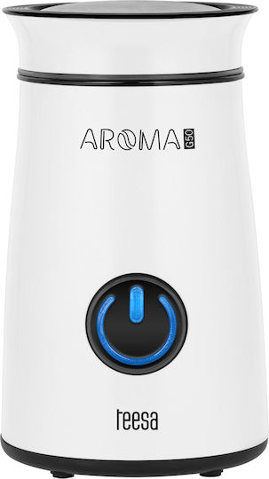 Teesa Aroma G50 Electric Coffee Grinder 150W for 50gr Beans White