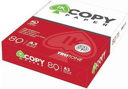 Ik Copy Paper White 80gr/m² A3 500 φύλλα