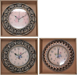 HOMie Antique Wall Clock Metallic Gold Ø30cm