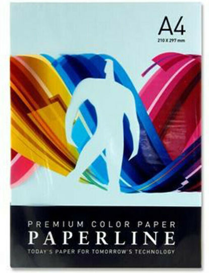 Paperline Premium Color Paper Printing Paper A4 80gr/m² 500 sheets Light Blue