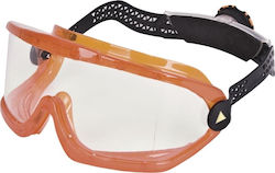 Delta Plus Saba Safety Glasses / Work Mask for Protection with Transparent Lenses SABAORVI