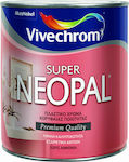 Vivechrom Super Neopal Plastik Farbe für Innenbereich Verwendung Κόκκινο 750ml