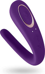 Satisfyer Partner Couples Vibrator für Paare 9.5cm Lila