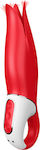 Satisfyer Power Flower Klitoris Vibrator Rot