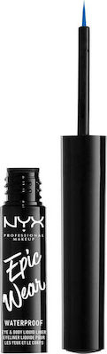 Nyx Professional Makeup Epic Wear Waterproof Πινέλο Eye Liner 5 Sapphire 3.5ml