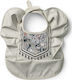 Elodie Details Vintage Flower Fabric Baby Bib with Hoop & Loop Fastener with Pocket for 3 m+