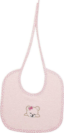 Dimcol Sleeping Bears Cub Bib from 100% Cotton with Lace Band 14