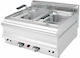 Visvardis Fritteuse Gas Doppel 13.8kW Kapazität 2x8lt 75x60x32cm Catrine FG 8+8