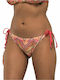 Dorina Bikini Slip with Ties Fuchsia