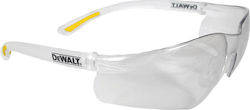 Dewalt Contractor Pro Safety Glasses for Protection with Transparent Lenses DPG52-1D