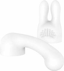 Bodywand G-Sport & Clitoral Set with Heads for Vibrator White