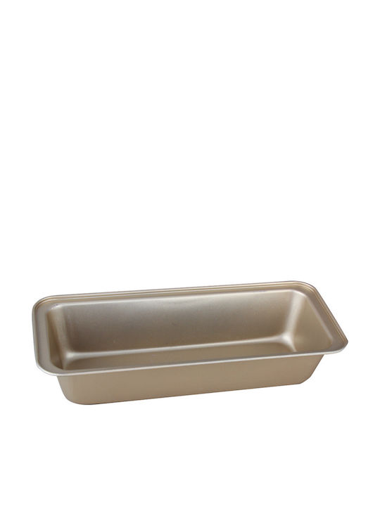 Berlinger Haus My Bronze Formă de Patiserie pentru Chec Rectangulare din Aluminiu 33x14x7buc 1buc