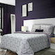 SB Home Bettwäsche-Set Einzel 170x260cm. Ester Lilac 3Stück