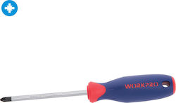 WorkPro PZ2x100mm Screwdriver Cross with Length 100mm