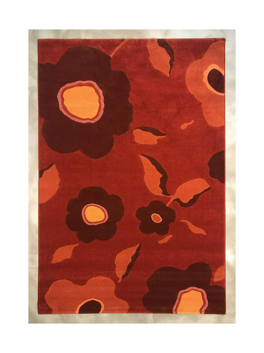 Ragolle Cayenne Rug Rectangular Burgundy