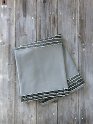 Nima Beach Towel Cotton Gray 160x90cm.