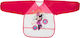 Interbaby Minnie Waterproof Coverall Plastic with Hoop & Loop Fastener & Sleeves Transparent