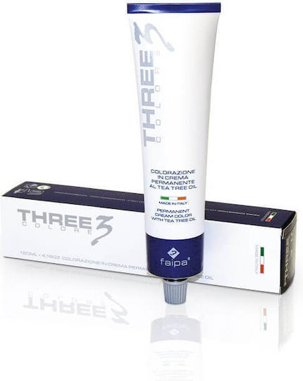 Faipa Three Colore Cream Color Βαφή Μαλλιών 6.032 Ξανθό Σκούρο Σοκολατί 120ml