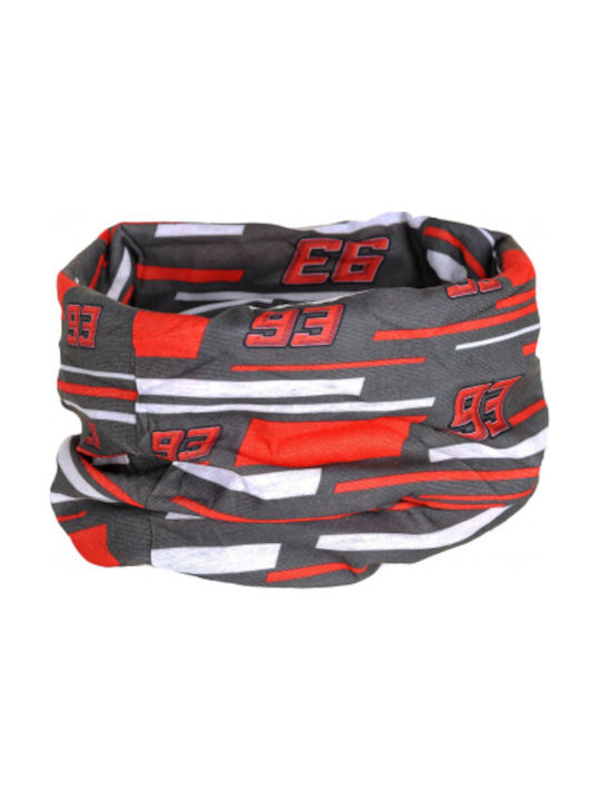 Marc Marquez Tube 93 Halswärmer für Motorradfahrer aus Polyester Gray Farbe Marc Marquez Tube 93 Halswärmer für Motorradfahrer aus Polyester Gray Farbe